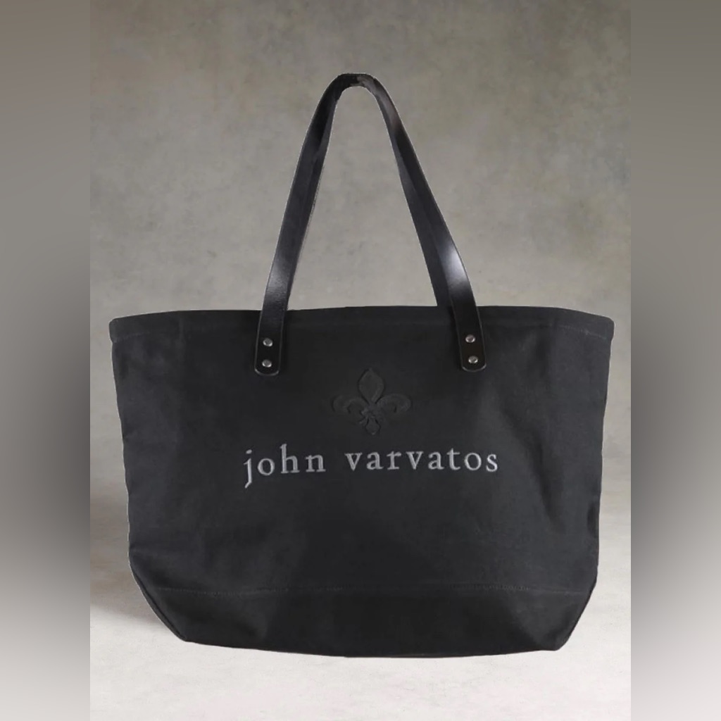 John Varvatos Canvas Tote Bag.